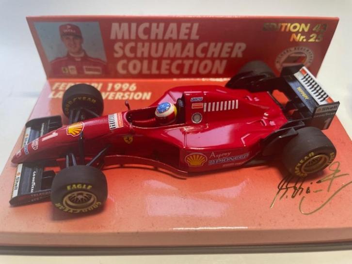 Ferrari Launch version 1996 M. Schumacher, Verzamelen, Automerken, Motoren en Formule 1, Zo goed als nieuw, Auto's, Ophalen of Verzenden