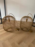 Hanglampen 2 stuks, Huis en Inrichting, Lampen | Lampenkappen, Ophalen of Verzenden, Zo goed als nieuw, Rond