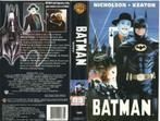 Batman - J.Nicholson/M.Keaton VHS NWST./ORG., Actie en Avontuur, Ophalen of Verzenden, Vanaf 12 jaar, Zo goed als nieuw