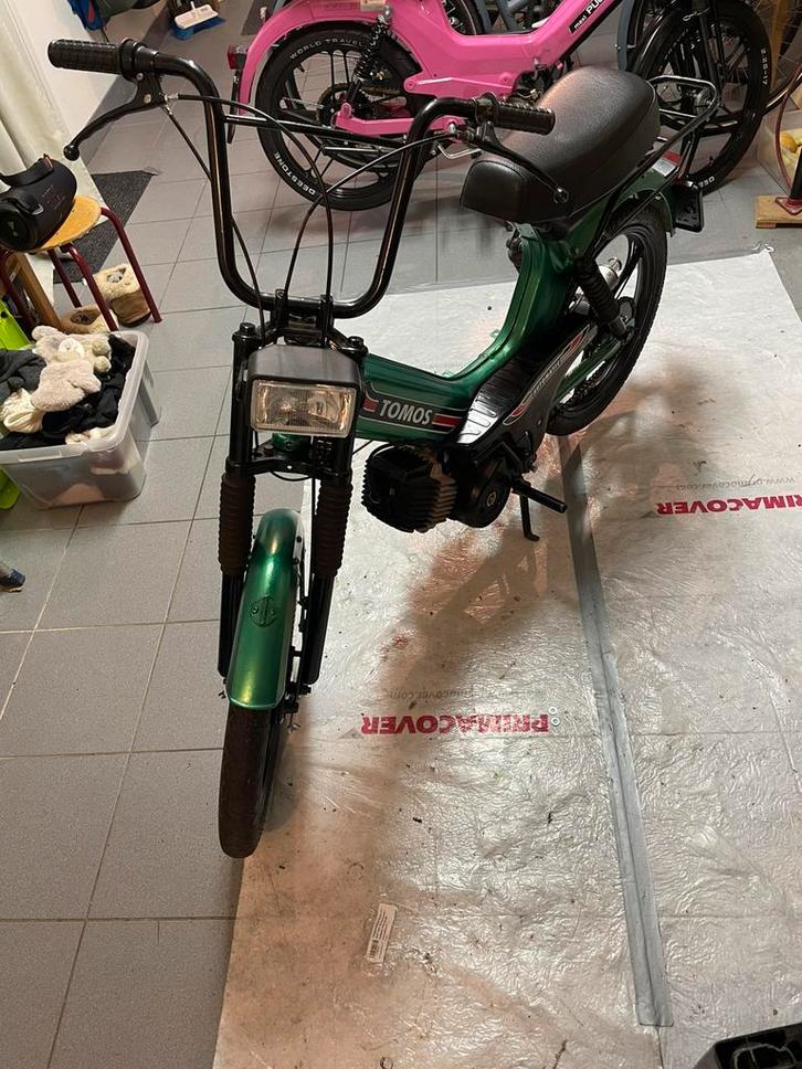 Tomos A35 blauw kenteken, Fietsen en Brommers, Brommers | Tomos, Zo goed als nieuw, Standard, Ophalen