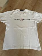Te koop: tommy hilfiger wit tshirt mt 158 zgan!, Kinderen en Baby's, Kinderkleding | Maat 158, Jongen of Meisje, Ophalen of Verzenden