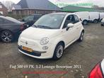 FIAT 500 1.2 Lounge Panorama Dak Apk 8-12-2026, 21 km/l, Euro 5, Stof, Gebruikt