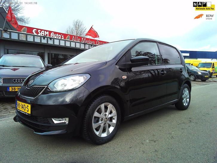 Skoda Citigo 1.0 Greentech Ambition (2018 +Airco ), Auto's, Skoda, Bedrijf, Te koop, Citigo, ABS, Airbags, Airconditioning, Bluetooth