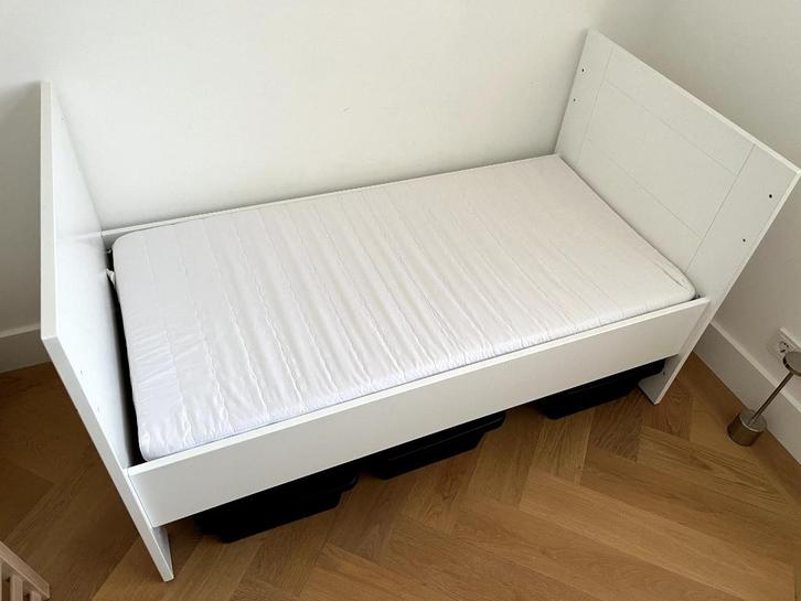 Bopita kinderbed, Kinderen en Baby's, Kinderkamer | Bedden, Gebruikt, 140 tot 160 cm, 70 tot 85 cm, Matras, Ophalen