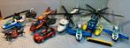 Lego helicopters 60067, 60138, 60209, 60207 + 2x lego 60206, Ophalen, Gebruikt, Overige merken