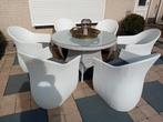 exclusieve tuinset van Bert Plantagie, Tuin en Terras, Tuinsets en Loungesets, Wicker, Tuinset, Eettafel, 6 zitplaatsen