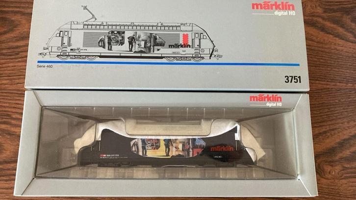 Marklin ho 3751 locomotief nieuwstaat, Hobby en Vrije tijd, Modeltreinen | H0, Nieuw, Locomotief, Wisselstroom, Märklin, Verzenden