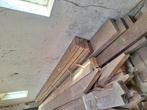 Houten balken  balken hout, Doe-het-zelf en Verbouw, Hout en Planken, Gebruikt, Ophalen of Verzenden, Balk, Vuren