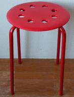 Kruk, rood., Huis en Inrichting, Ophalen of Verzenden, Gebruikt, Overige materialen