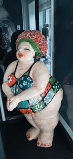 Keramiek Dikke Dame Beeld, Antiek en Kunst, Ophalen of Verzenden