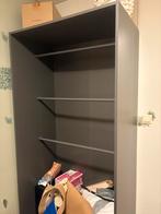 Grijze IKEA kast, Kunststof, Gebruikt, 100 tot 150 cm, 200 cm of meer