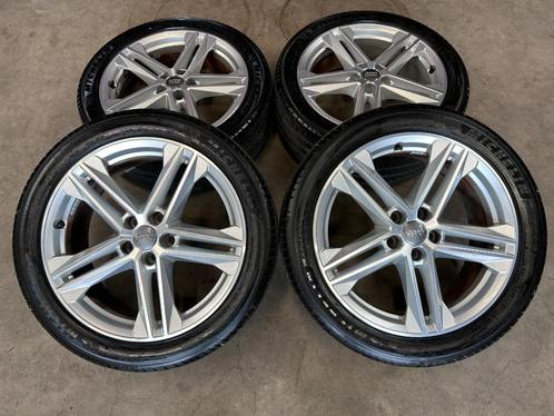 zeer mooie 19 inch originele velgen + zomerbanden Audi A6 A7, Auto-onderdelen, Banden en Velgen, Banden en Velgen, Zomerbanden