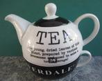 nieuwe Riverdale tea for one theepot, Overige typen, Nieuw, Ophalen of Verzenden, Overige stijlen