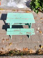 Kinder picknicktafel, Gebruikt, Rechthoekig, Hout, Ophalen