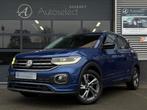 Volkswagen T-Cross 1.0 TSI R-Line Navi LED Virtual, Auto's, Volkswagen, Gebruikt, Blauw, 116 pk, Bedrijf