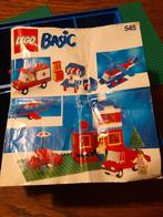 Lego vintage Basic set met opbergbox  545, Gebruikt, Lego, Ophalen