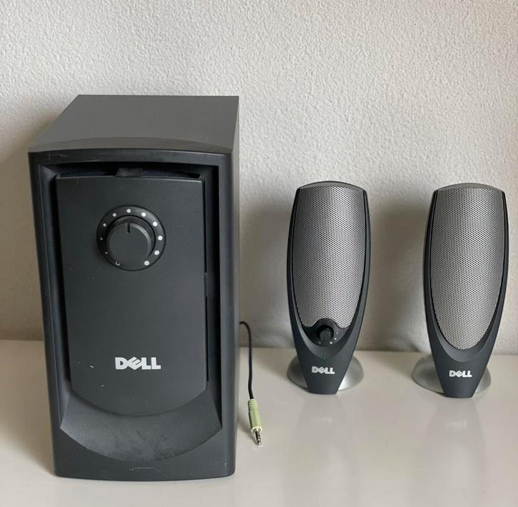 Luispeakerset PC incl subwoofer, Computers en Software, Pc speakers, Zo goed als nieuw, Ophalen of Verzenden