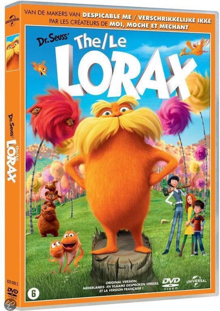 The Lorax, Cd's en Dvd's, Dvd's | Tekenfilms en Animatie, Nieuw in verpakking, Amerikaans, Alle leeftijden, Ophalen of Verzenden