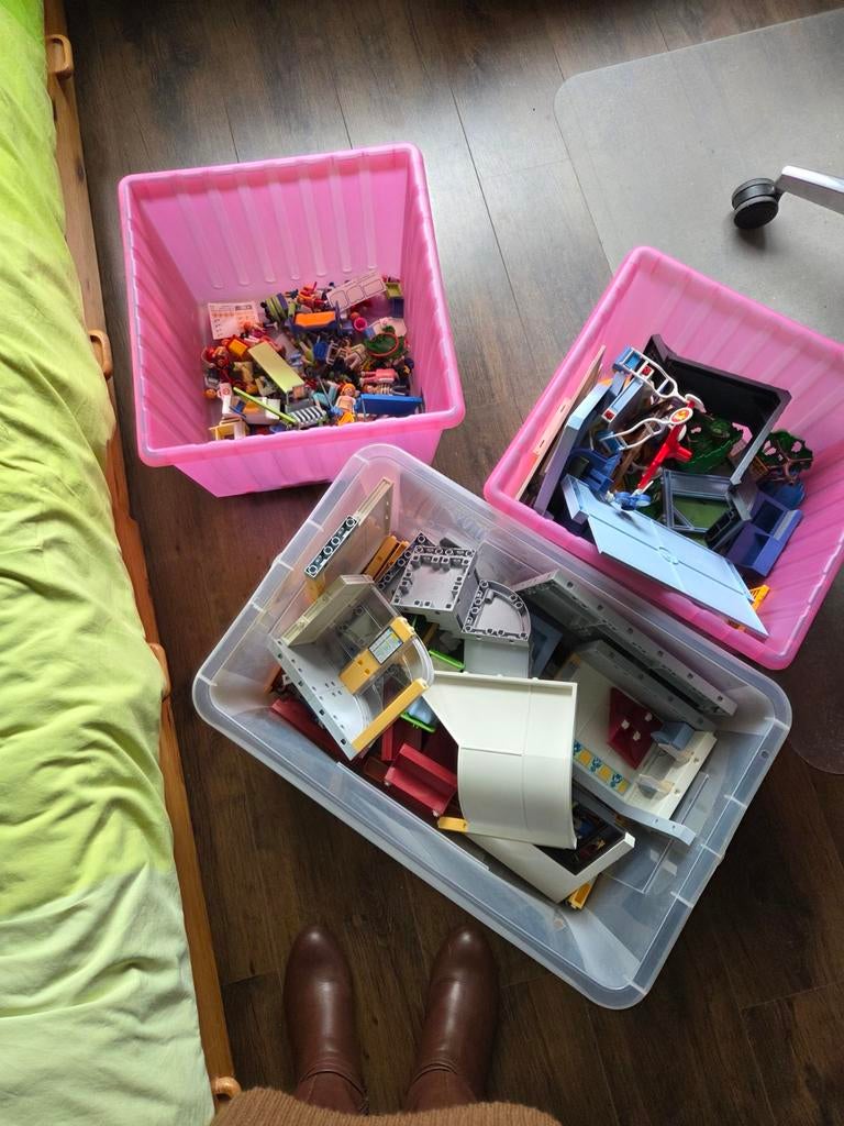 Grote partij losse Playmobil onderdelen, Ophalen, Gebruikt, Los playmobil