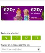 Simpel sim only abonnement €20 korting, Tickets en Kaartjes, Kortingen en Cadeaubonnen, Eén persoon, Kortingsbon