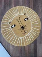 Rond leeuwenkleed – 92 cm – Kinderkamer vloerkleed, Ophalen, Zo goed als nieuw, Kleed of Kussen