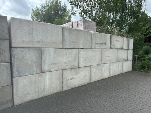 Betonblokken - Megablokken - Legoblokken, Tuin en Terras, Tegels en Klinkers, Gebruikt, Overige typen, Beton, 10 m² of meer, Ophalen