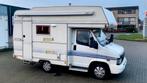 Fiat Eura Mobil 290 camper, super conditie, vakantie-klaar!, Caravans en Kamperen, Campers, Standaard zit, Alkoof, Ringverwarming
