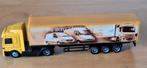 Golden Wheel Mercedes Benz Acros met oplegger, Hobby en Vrije tijd, Modelauto's | 1:87, Ophalen of Verzenden, Zo goed als nieuw