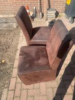 6 stoelen met wieltjes, Huis en Inrichting, Stoelen, Ophalen, Gebruikt, Vijf, Zes of meer stoelen
