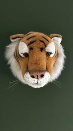Tijgerkop wanddecoratie junglekamer, Ophalen of Verzenden, Zo goed als nieuw, Wanddecoratie