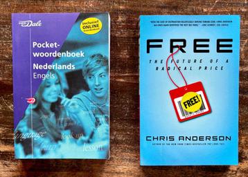 Pocket woordenboek NL EN van Dale + Chris Anderson beschikbaar voor biedingen