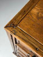 Kleppenkast ladekast antiek eiken, Huis en Inrichting, Kasten | Ladekasten, Zo goed als nieuw, Minder dan 100 cm, 25 tot 50 cm