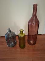 Vintage Flessen Decoratie Set, Huis en Inrichting, Woonaccessoires | Overige, Ophalen, Gebruikt