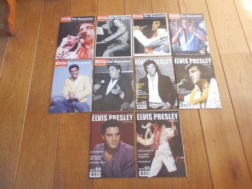 10 boeken Official Elvis Presley fanclub Elvis For everyone., Verzamelen, Muziek, Artiesten en Beroemdheden, Zo goed als nieuw