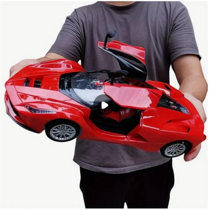 RC Race Auto. Ferrari Supercar Wing-Doors Rijklaar. Nieuw!, Hobby en Vrije tijd, Modelbouw | Radiografisch | Auto's, Nieuw, Auto onroad