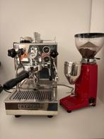 Expobar Leva + Quamar Q50s - Espresso set, Witgoed en Apparatuur, Koffiezetapparaten, Ophalen, Afneembaar waterreservoir, Gebruikt