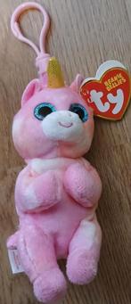 Ty beanie boo sleutelhanger unicorn Skylar, Ophalen of Verzenden, Zo goed als nieuw