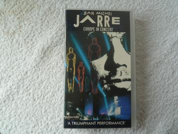 Jean Michel Jarre Europe In Concert op VHS beschikbaar voor biedingen