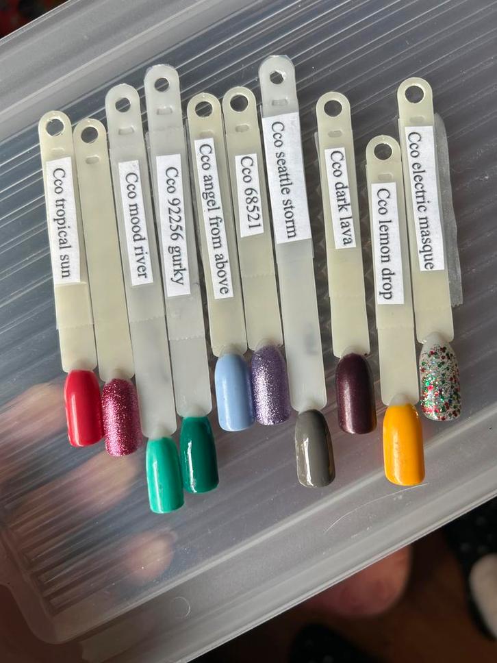 10x gellak, Sieraden, Tassen en Uiterlijk, Uiterlijk | Cosmetica en Make-up, Zo goed als nieuw, Handen en Nagels, Overige kleuren