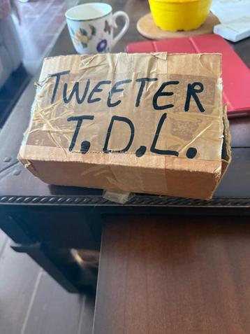 TDL Reference Standaard Originele tweeter 16 Omhs beschikbaar voor biedingen