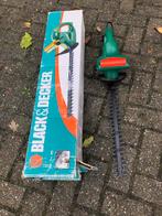 Black en Decker electr. heggenschaar izgst, Tuin en Terras, Ophalen of Verzenden, Gebruikt, Elektrisch