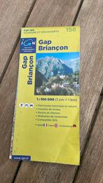 Gap Briançon 158 wandel fiets auto wegenkaart frankrijk alp, Ophalen of Verzenden, 2000 tot heden, Frankrijk, Landkaart