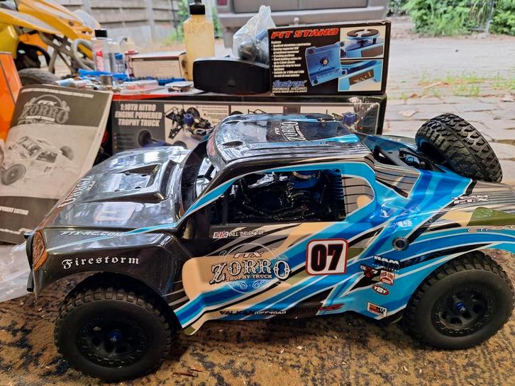 FTX Zorro Trophy Truck - Nitro - 1:10, Hobby en Vrije tijd, Modelbouw | Auto's en Voertuigen, Gebruikt, Auto, 1:32 tot 1:50, Overige merken