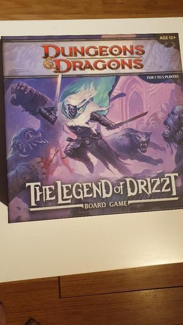Bordspel: D&D Legend of Drizzt  beschikbaar voor biedingen