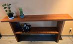 Massieve houten console tafel - Sidetable - Room divider, Ophalen, Zo goed als nieuw, 150 tot 200 cm, 25 tot 50 cm