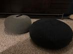 2x IKEA poef - weg voor 6 februari!, Minder dan 50 cm, Gebruikt, Rond, Ophalen of Verzenden