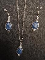 Hanger en oorbellen lapis lazuli, Ophalen of Verzenden