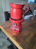 Haller 1 pits petroleumstel met melkkoker, Antiek en Kunst, Antiek | Emaille, Ophalen of Verzenden