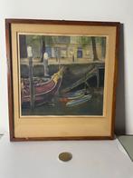 Frans Meijers: Amsterdams Grachtgezicht, Ophalen of Verzenden