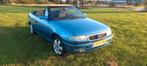 Opel Astra F Bertone 1.6 I Cabrio 1997 Blauw, Auto's, Opel, Voorwielaandrijving, 74 pk, 4 cilinders, Cabriolet
